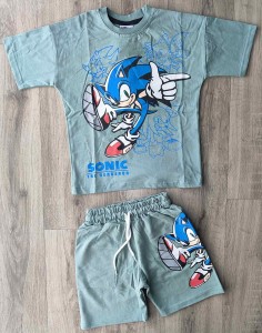 Костюм Jeliboom "Sonic" зеленый, мальчик 3-4-5-7-9 лет