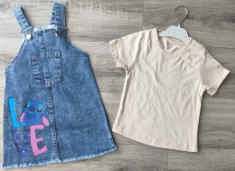 Сарафан Titi "Stitch" бежевий, 2-3-4-5 років