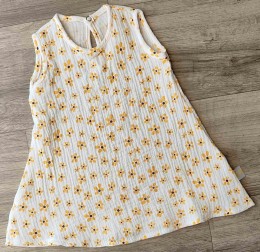Сарафан «Ромашка» помаранчева, дівчинка 6-9-12-18-24-36 місяців