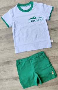 Костюм «Crocodile» білий, хлопчик 2-3-4-5-6-7 років
