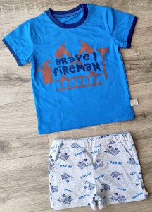 Костюм «Пожарник» синій, хлопчик 2-3-4-5-6-7 років