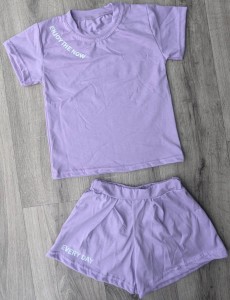 Костюм "Enjoy the now" бузковий, дівчинка 2-3-4-5 лет