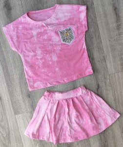 Костюм "Однотонний" рожевий, дівчинка 2-3-4-5 лет