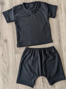 Костюм "Мустанг" чорний, дівчинка 6-9-12-24 місяців