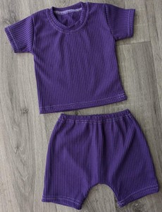 Костюм "Мустанг" фіолетовий, дівчинка 6-9-12-24 місяців
