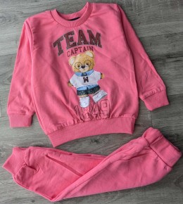 Костюм «TEAM” розоаый, девочка 2-3-4 лет