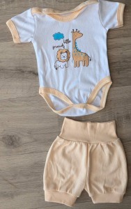 Комплект "Friends" білий, унісекс 0-3 місяців