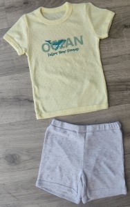 Костюм «Ocean» жовтий, унісекс 2-3-4-5 років