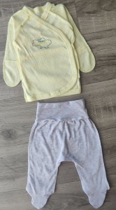 Комплект "Україна", жовтий, унісекс 0-3 місяців