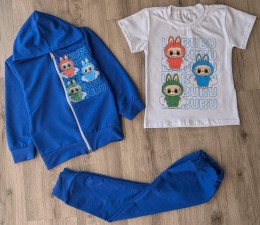 Костюм «Лабубу» синій, хлопчик 3-4-5-6 років