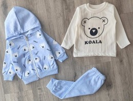 Костюм Minitix "Коала" голубой, мальчик 9-12-18-24 месяцев