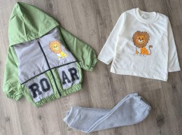 Костюм Minitix "Лев" зеленый, малчик 9-12-18-24 месяцев