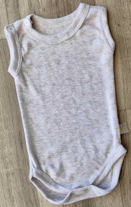 Боді-майка "Однотоний", сірий 2, унісекс 3-6-9-12-18-24 місяців