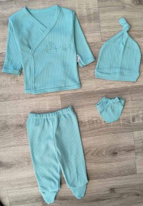 Комплект Findik "Love", зелений(м'ятний/бірюзовий), унісекс 3 місяця