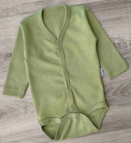 Боді Findik "Однотонний" зелений (хакі), хлопчик 0-3-6 місяців