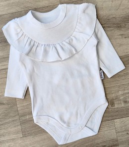 Боді Findik «Однотонний» білий, унісекс 3-6-9-12-18 місяців