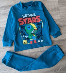 Піжама "Brawl Stars" синій(темний), хлопчик 1-2-3-4-5 років