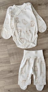 Комплект «Жираф+коала» молочний, унісекс 0-3 місяців