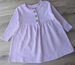 Платье CHN "однотонное" фиолетовый(сиреневый),девочка 6-9-12-18 месяцев