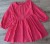 Сукня CHN  "Гудзики", маліновий, 2-3-4-5 років, фото