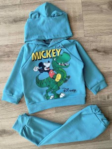 Костюм « Mickey» зелений(бірюзовий), хлопчик 9міс-1-2-3 років