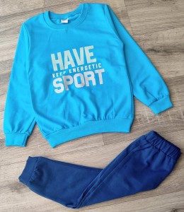 Костюм «SPORT» голубой, мальчик 2-3-4-5 лет