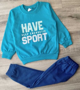 Костюм «SPORT» зеленый(темный), мальчик 2-3-4-5 лет