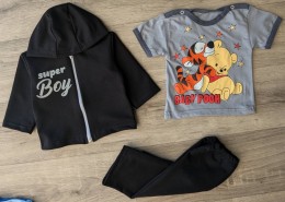 Костюм "Boy" чорний, хлопчик 3-6-9-12 місяців