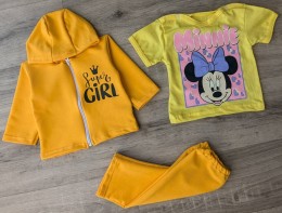 Костюм "Mouse" жовтий, дівчинка 3-6-9-12 місяців