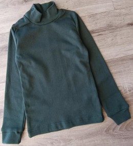 Водолазка  "Однотонна", зелений(темний), унісекс 3-4-5-6 років