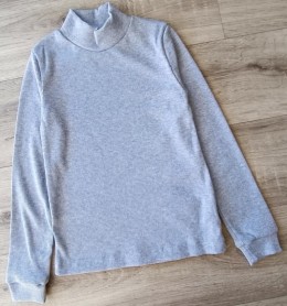 Водолазка  "Однотонна", сірий, унісекс 7-8-9-10 років