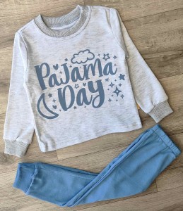 Піжама "Pajama" блакитний, хлопчик 1,5-2-3-4 років