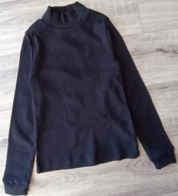 Водолазка  "Однотонна", чорний, унісекс 7-8-9-10 років