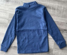 Водолазка "Рубчик" сиинй, унисекс 2-3-4-5-6 лет