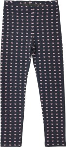 Лосини"Сердечко" , чорний, дівчинка 2-3-4-5-6 років