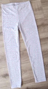 Лосини"Сердечко" , сірий, дівчинка 7-8-9-10 років