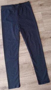 Лосини"Однотонні" , чорний, дівчинка 7-8-9-10 років