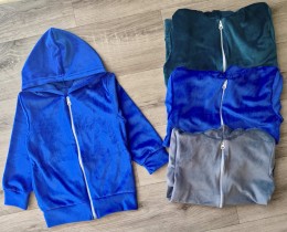 Кофта "Велюр" мікс кольорів, хлопчик 2-3-4-5 років