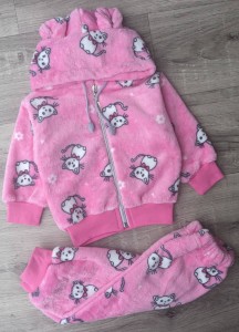 Костюм "Кішка" рожевий, дівчинка 9-12-24 місяців