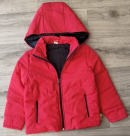 Курточка  "Однотонна", червоний, хлопчик 3-4-5-6-7-8 років