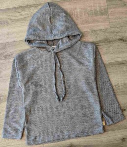 Кофта "Косичка", сірий(темний), хлопчик 7-8-9-10 років