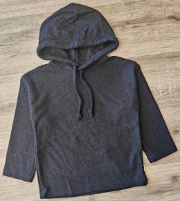 Кофта "Косичка", чорний, хлопчик 11-12-13-14 років