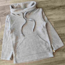 Кофта "Плетение", сірий, унісекс 11-12-13-14 років