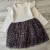 Платье Miss Lily "Бант + леопард", бежевый 2-3-4-5 лет, фото 1