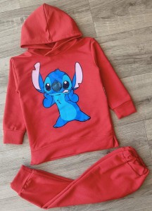 Костюм «Stich» червоний, дівчинка 3-5-7-9 років