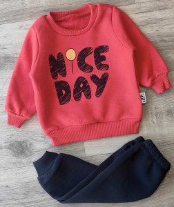 Костюм Moyes "Nice day", красный, мальчик 6-9-12-18 месяцев