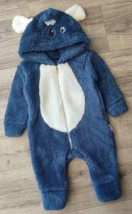 Человечек Kidex "Коала" синий(темный), мальчик 3-6-9-12 месяцев