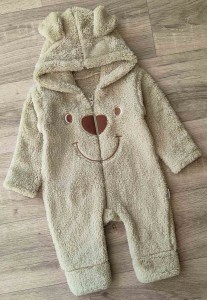 Человечек Kidex "Улыбка" зеленый(оливка), мальчик 3-6-9-12 месяцев