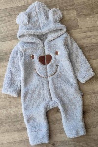 Человечек Kidex "Улыбка" голубой, мальчик 3-6-9-12 месяцев