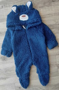 Чоловічок Denito "Ведмедик" синій(темний), мальчик 6-9-12 місяців